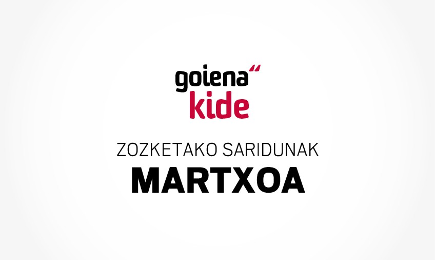 Martxoko sarien irabazleak!