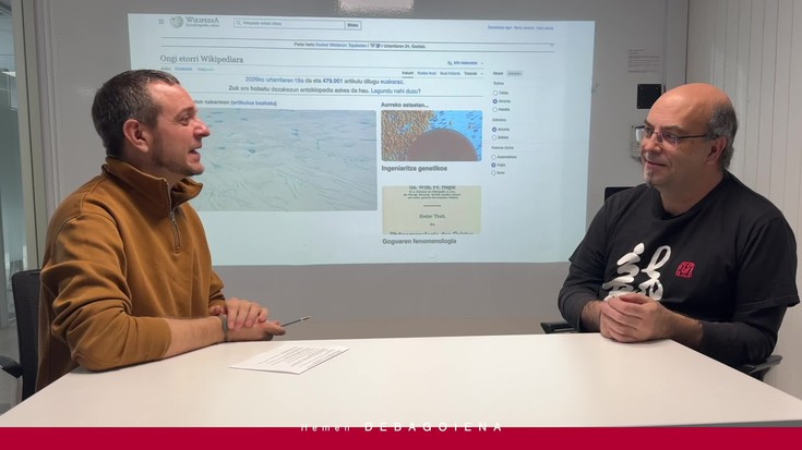 'Hemen Debagoiena': Debagoieneko Wikilariak plataformaren 25. urteurrena ekarri dute gogora