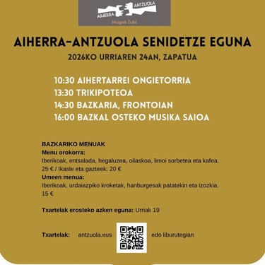 Aiherra-Antzuola senidetze eguna