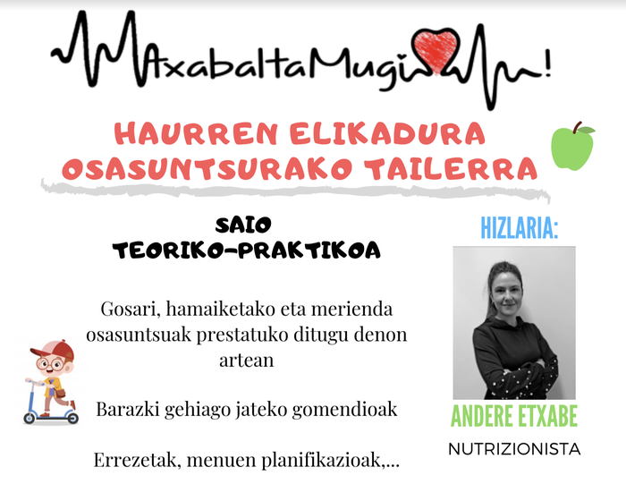 Umeen elikaduraren gaineko argibideak