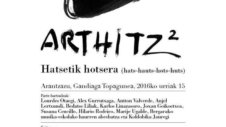 'Arthitz2' topaketa egingo dute datorren asteburuan