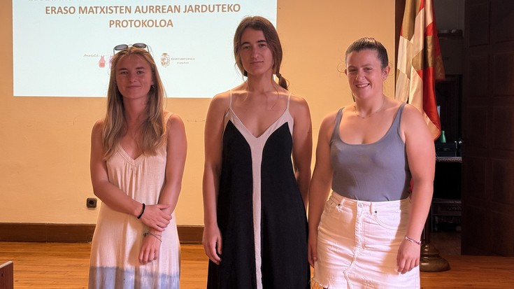 Jai eta aisialdi guneetan eraso matxistei aurre egiteko protokoloa aurkeztu dute Elgetan