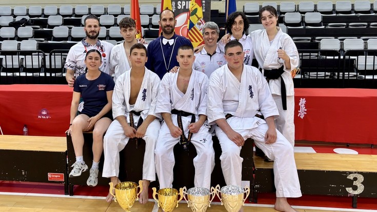 Espainiako hiru txapeldun berri ditu Saioa Karate Taldeak