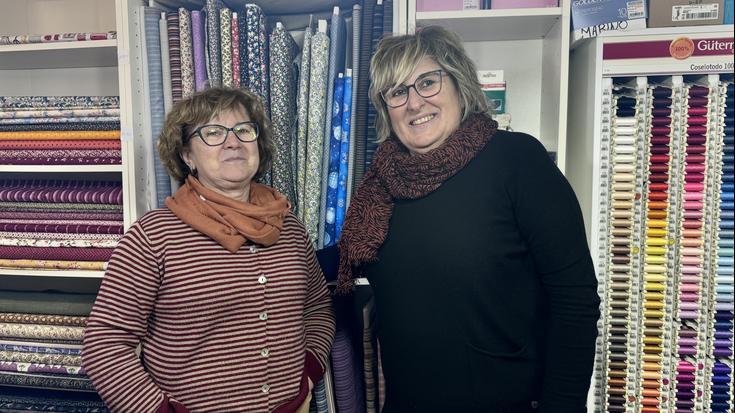 Amaia Arabaolazak hartuko dio erreleboa Begoña Guridiri Lantzen tela-dendan