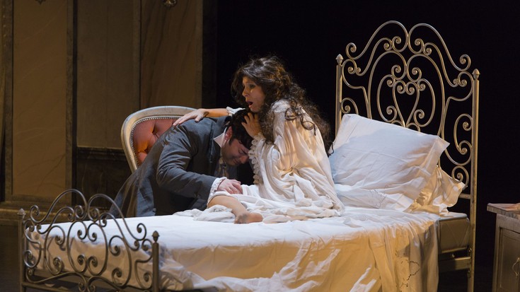 'La Traviata' opera emanaldia egingo dute domekan, Amaia antzokian