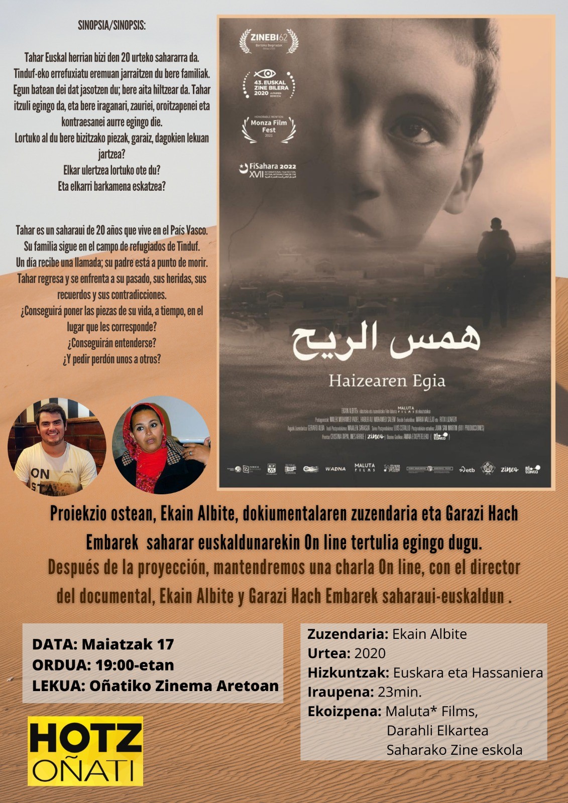"Haizearen egia" film laburra