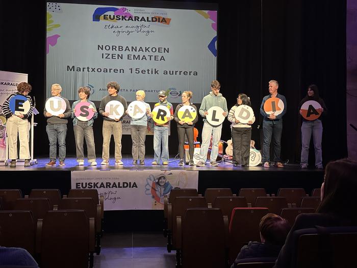 Euskaraldiaren etorrera ospatzeko ekintzak Bergaran