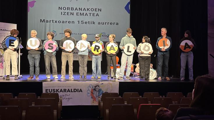 Euskaraldiaren etorrera ospatzeko ekintzak Bergaran