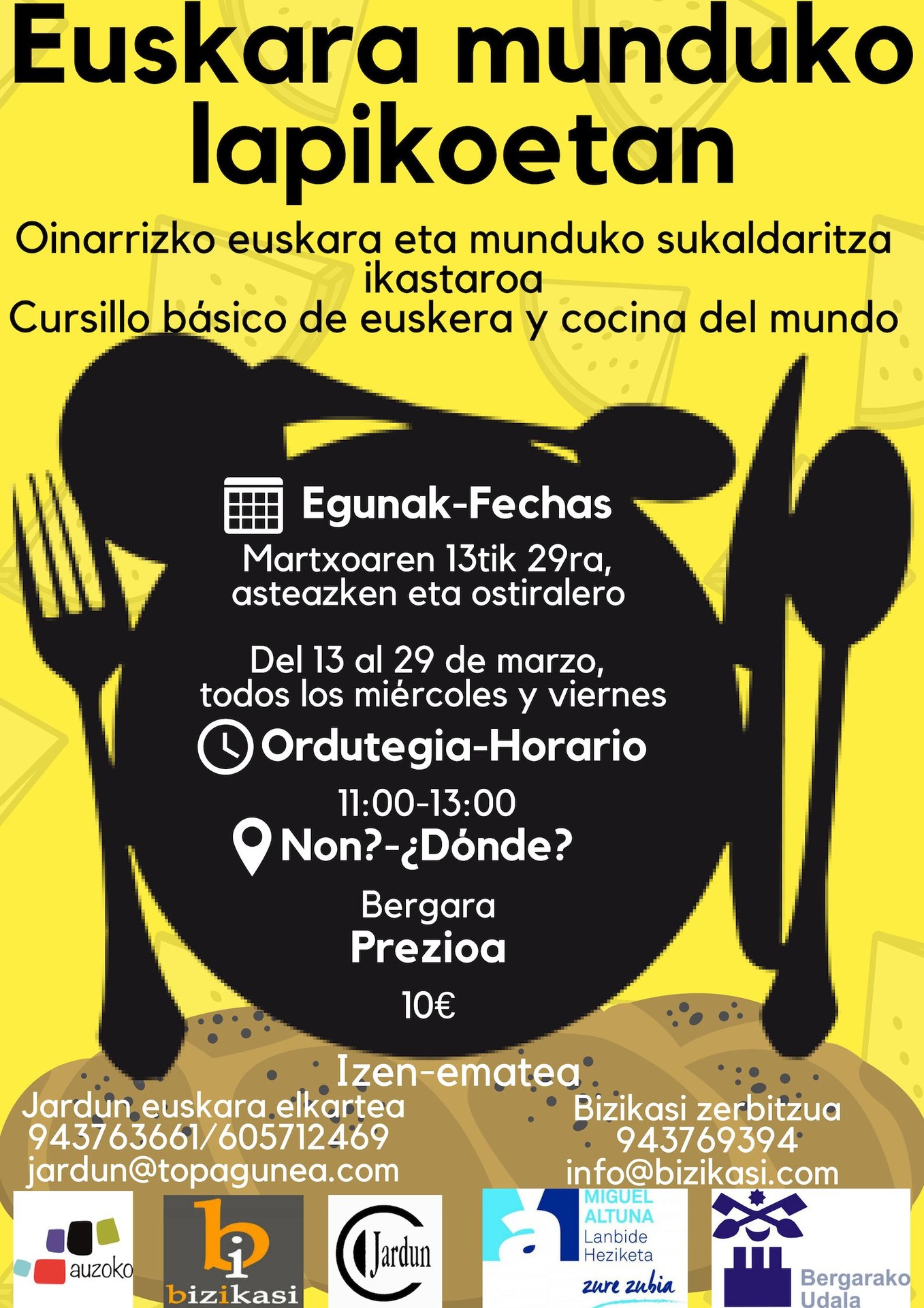 Euskara munduko lapikoetan