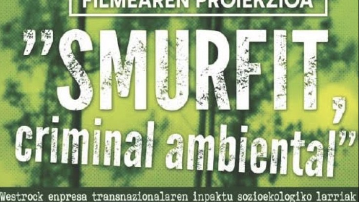 'Smurfit, criminal ambiental' filma