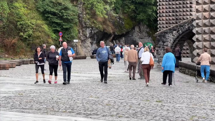 Arantzazuko Amaren Egunean izan dira norbanakoak eta erakundeetako ordezkariak