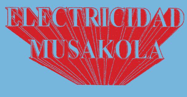 Electricidad Musakola elektrizitatea logotipoa