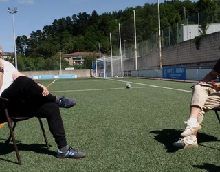 Unai Calzon: "gero arte" bat, futbolari