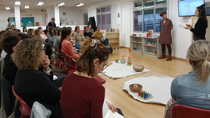 Haurren jolasteko beharrez jardungo du Itsaso Pagoagak Magala espazioan