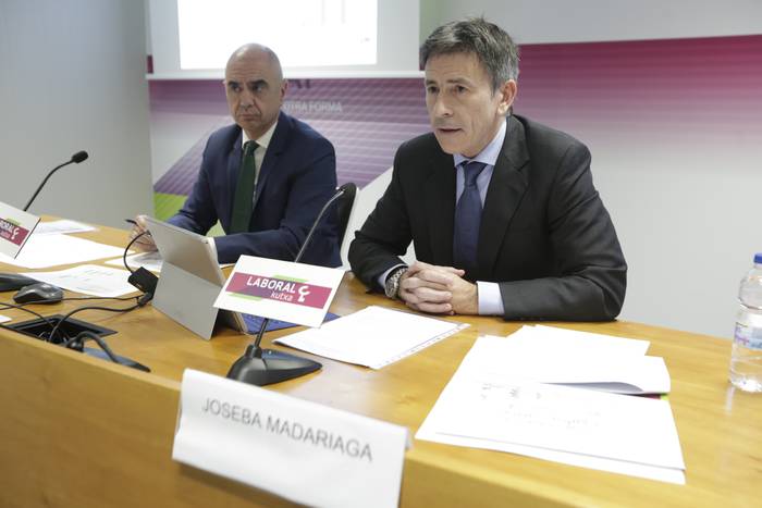 Euskadiko ekonomia %2,7 haziko da 2018an, Laboral Kutxaren arabera