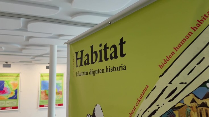 'Habitat: Euskaldunon historia mapen bitartez' erakusketa