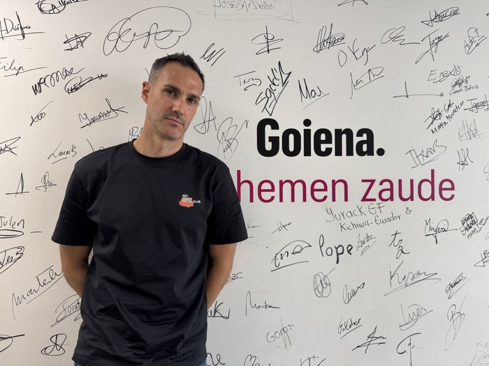 Iban Larreboure: "Ze talderekin jotzea baino, egiten den horretan sinistea da garrantzitsuagoa "