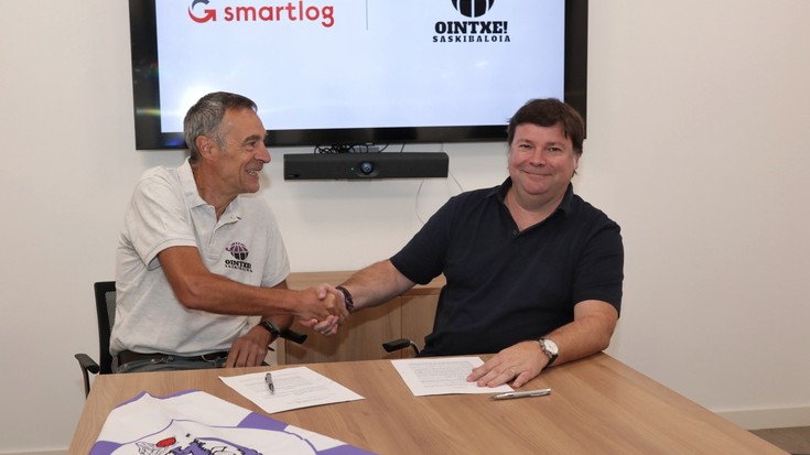 Smartlog, Ointxe klubaren LF2 mailako saskibaloi taldearen babesle ofizial berria
