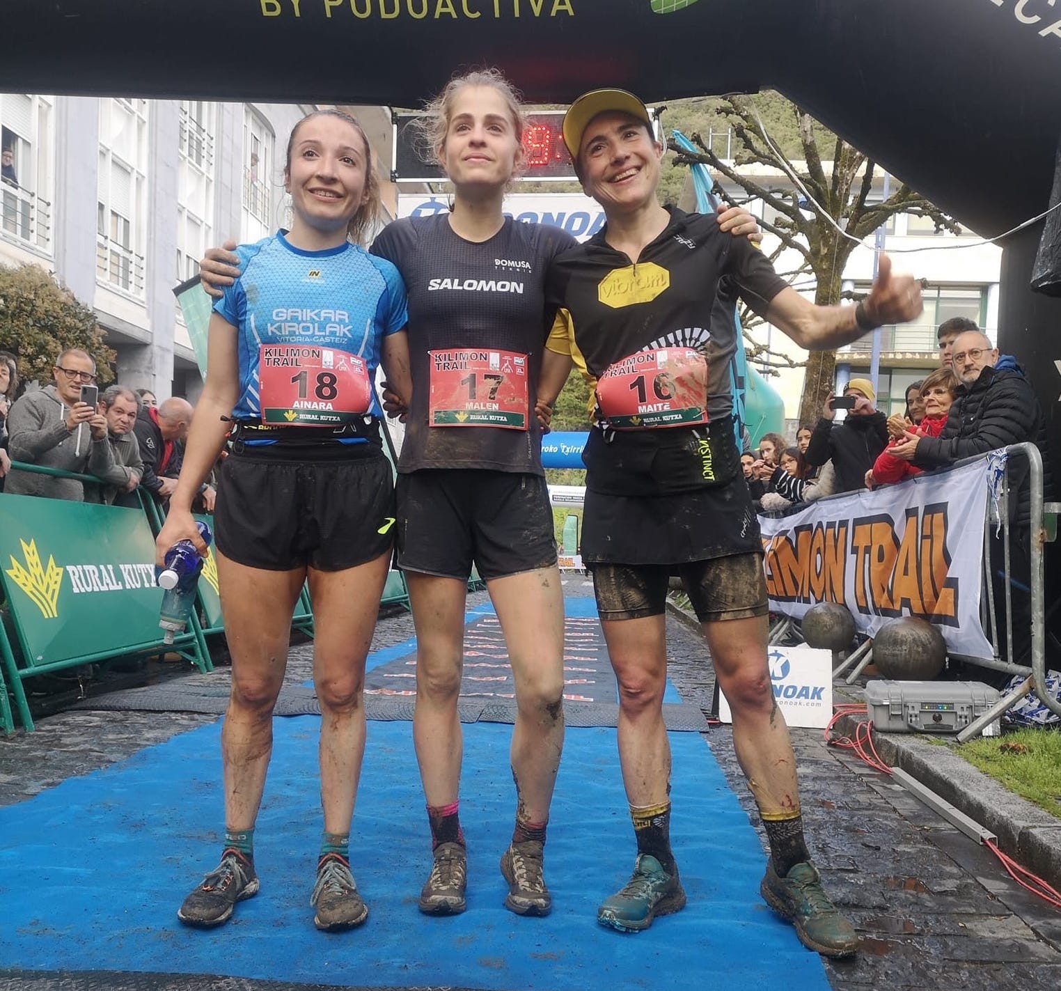 Debagoiendarren partehartze borobila asteburuko Kilimon Trail lasterketan