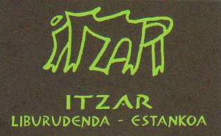 Itzar liburu denda logotipoa