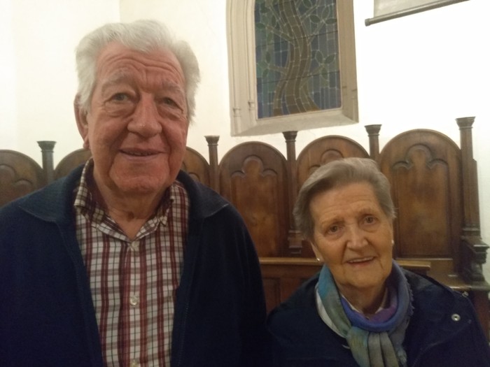 Aitortza jasoko dute Korkostegik eta Gomezek domekan, Parrokiako abesbatzetan egindako lanagatik