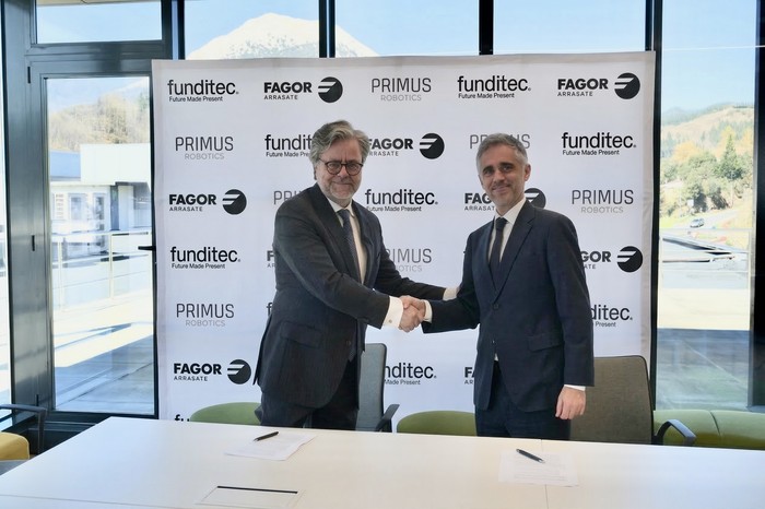 Fagor Arrasatek eta Funditec-ek Primus Robotics enpresa berria sortu dute
