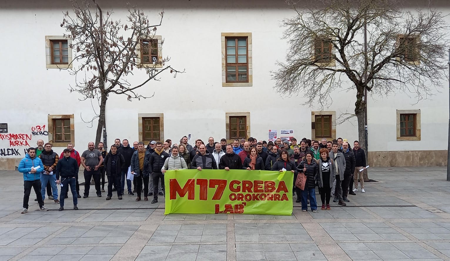 LABek martxoaren 17ko greba orokorrerako dei egin du
