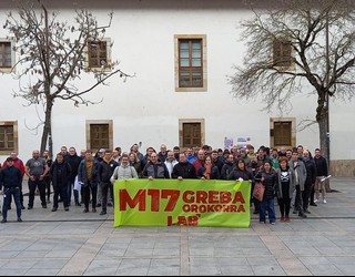 LABek martxoaren 17ko greba orokorrerako dei egin du