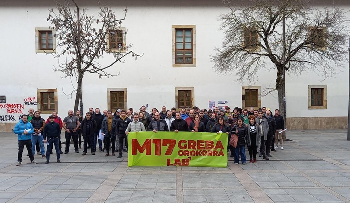 LABek martxoaren 17ko greba orokorrerako dei egin du