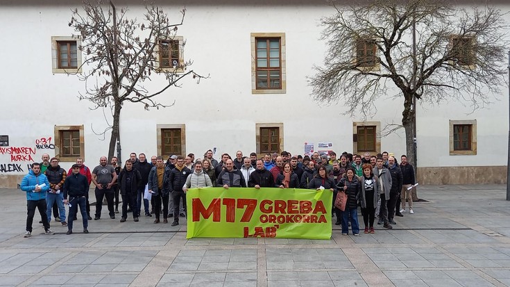 LABek martxoaren 17ko greba orokorrerako dei egin du