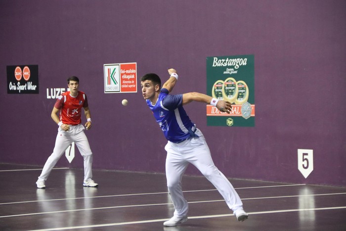 Elite mailako pilotariak Uarkapen, otsailaren 22an