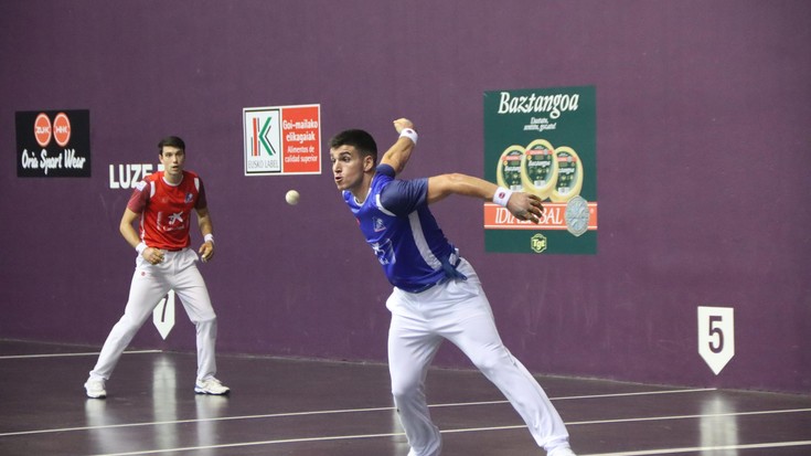 Elite mailako pilotariak Uarkapen, otsailaren 22an