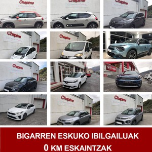 Bigarren eskuko ibilgailuak eta 0km aukerak