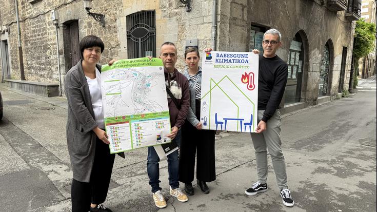 Babesgune klimatikoekin egingo diete aurre bero-boladei Bergaran