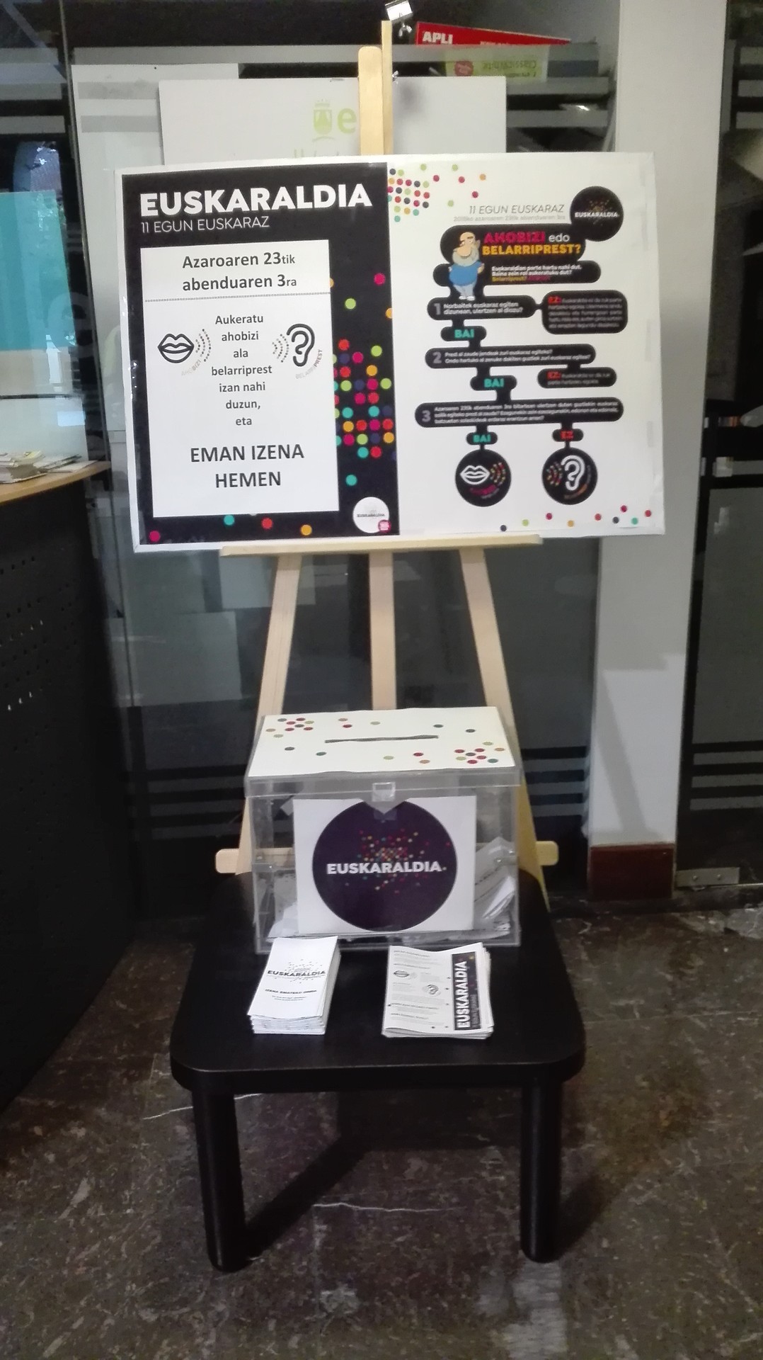 IZENA EMATEKO AUKERAK