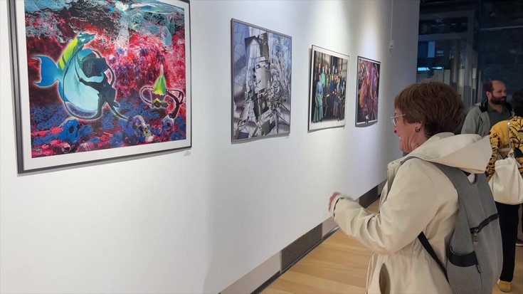 Baionako Kortsarioen Galeriako sei artistaren lanak ikusgai, Aroztegin