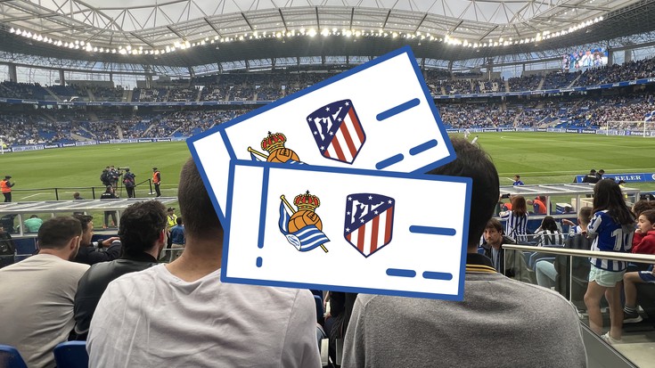 Realaren eta Atletico Madrilen arteko partidarako sarrerak futbol zelaiko tokirik onenean!