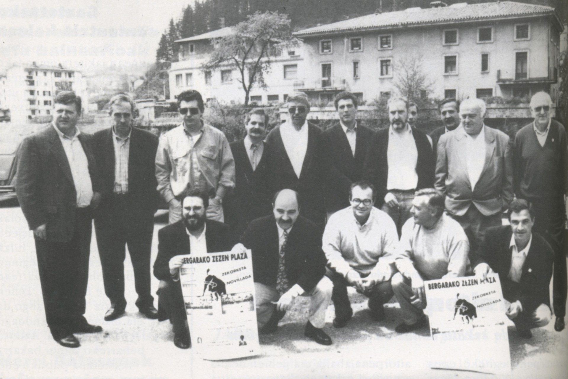 Bergarako zezen-plazak 25 urte beteko ditu aurten