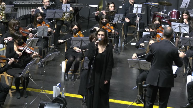 Agertokira itzuli da Bergarako Orkestra Sinfonikoa