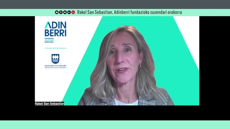 Rakel San Sebastian: "100 urtetik gorako jende gehiago egotea eta bizi-itxaropena altuagoa izatea gizarte honen arrakasta bat da"