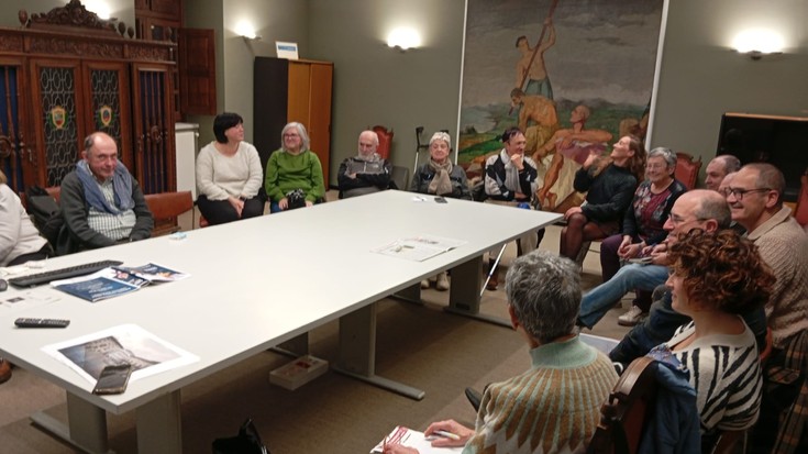 Bergarako Nagusien Kontseiluak urtean egindako lana jarri zuten balioan