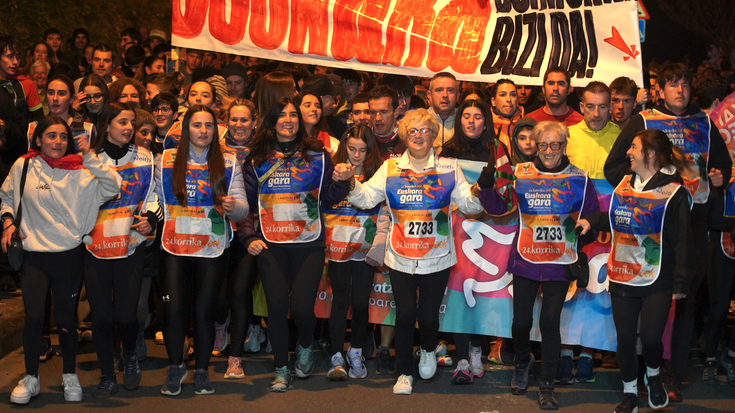 24. Korrika: lekukoa eskutik eskura Debagoienean