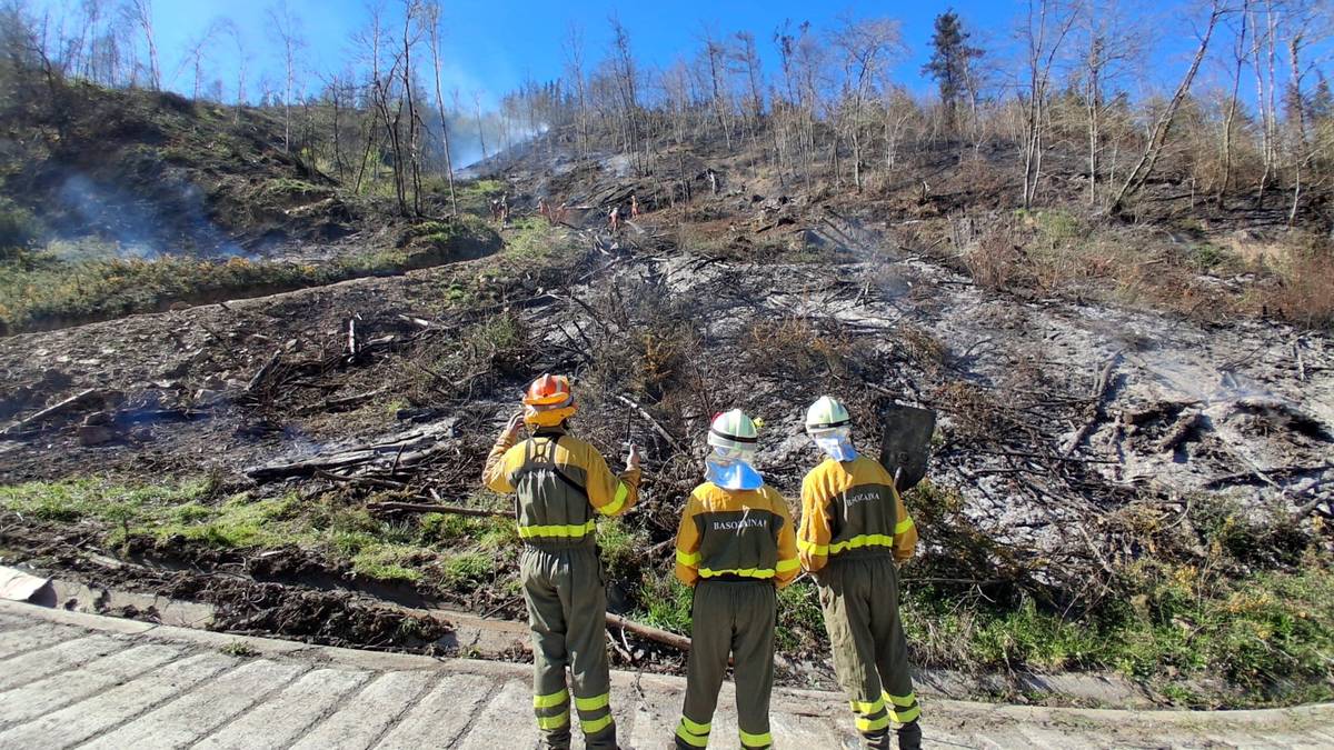 Sute bat izan da Antzuolako Irimo Barrena auzoan