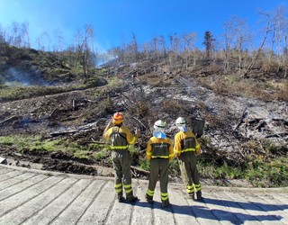 Sute bat izan da Antzuolako Irimo Barrena auzoan
