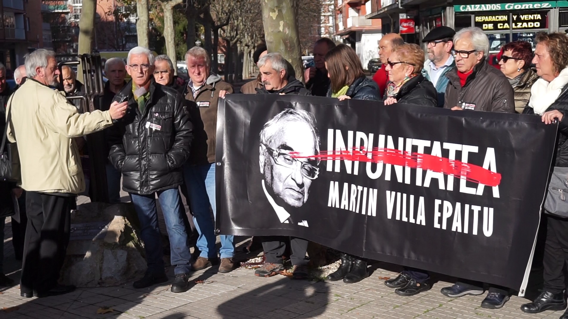 Martin Villa epaitu, frankismoa epaitu