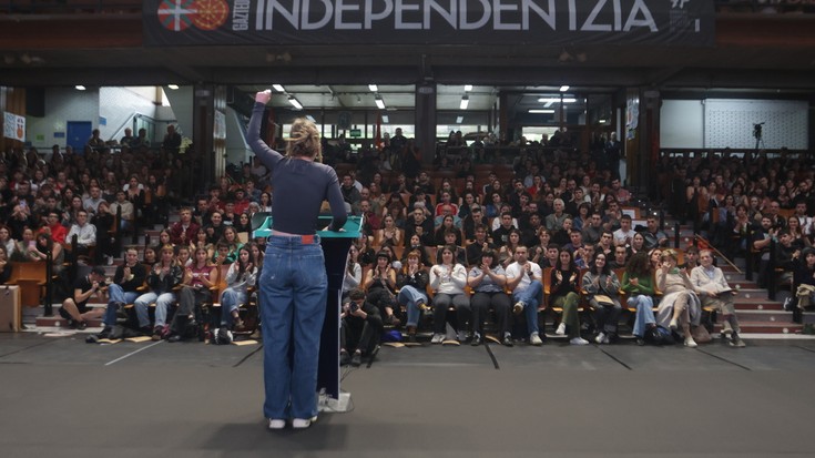"Euskal Herria askatasunera eramateko konpromisoa" berretsi du Ernaik