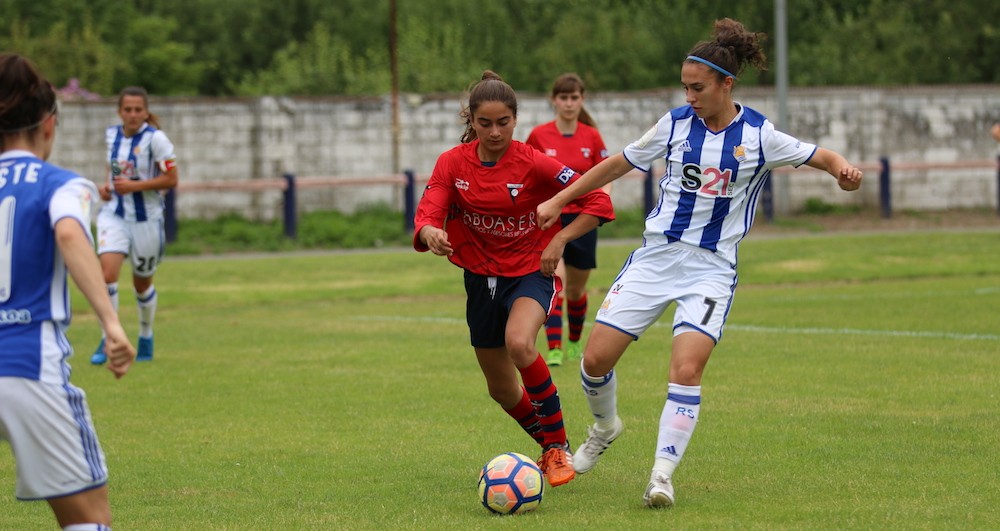 Dozena bat gol egin dizkio Realak Gasteizko Aurrera taldeari