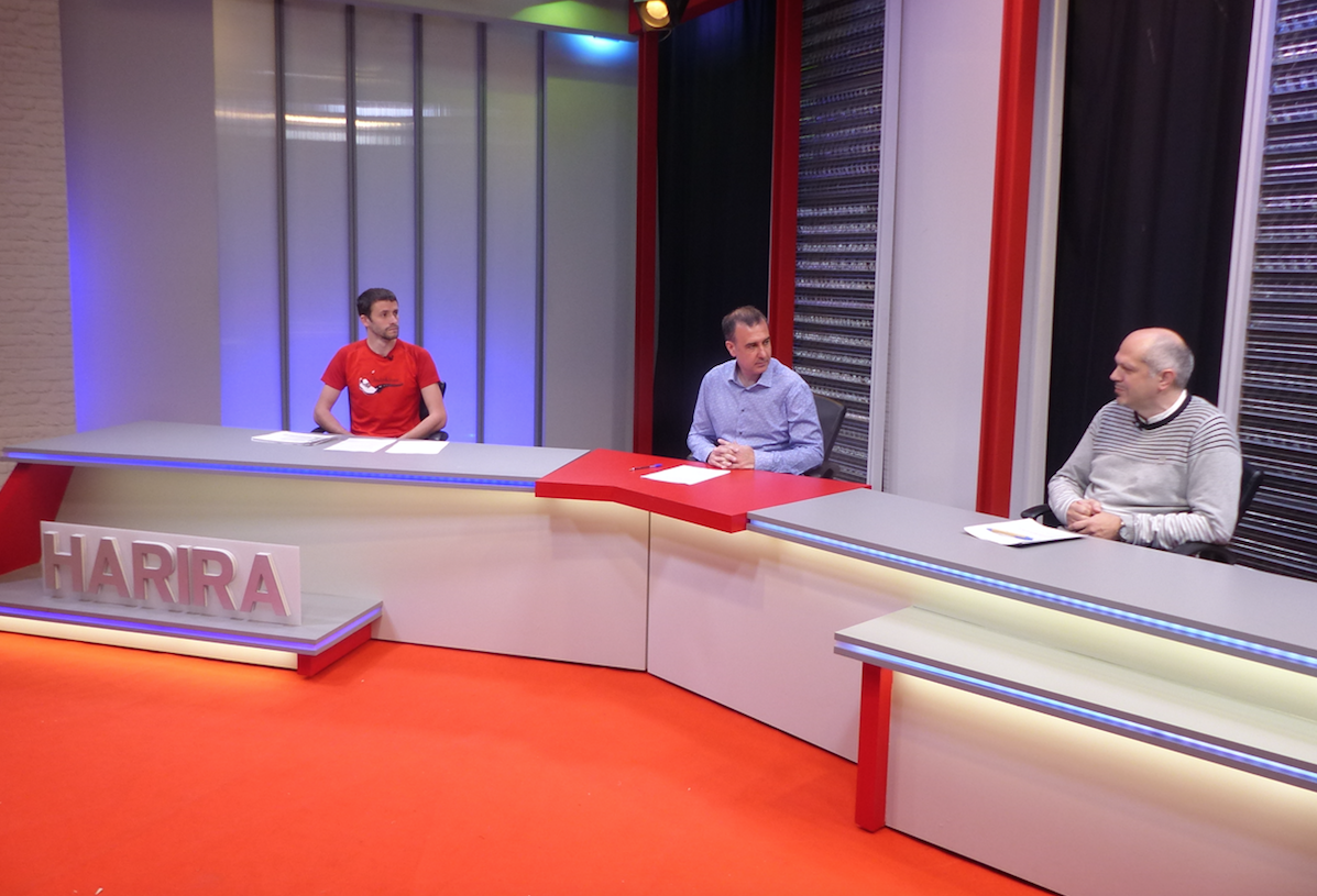 Elgeta aztergai, gaur, Goiena telebistako 'Harira' saioan