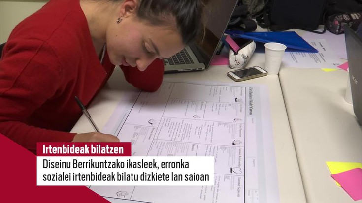 Ikasleak eta gizarte eragileak elkarlanean, erronka sozialei irtenbideak bilatzeko