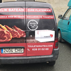 Furgoneten errotulazioa